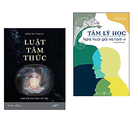 Combo 2 cuốn: Luật tâm thức( bìa mềm) + Tâm lý học- Nghệ thuật giải mã hành vi