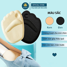 2 cặp miếng lót mũi giày cao gót 4D êm chân thoáng khí - buybox - BBPK14