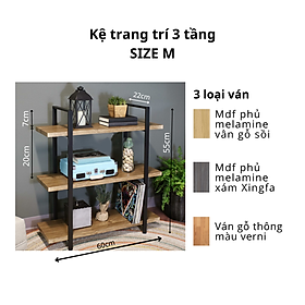 [HCM - Nhận đặt hàng theo yêu cầu] [Euro Style] Kệ trang trí chân sắt màu Đen, gỗ nguyên tấm chắc chắn. Kệ trang trí đẹp, sang trọng, mang phong cách cổ điển Bắc Âu. Sản phẩm cao cấp, đạt tiêu chuẩn Hàn Quốc