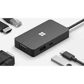 Mua Bộ chuyển HUB Microsoft Travel USB Type C 5 in 1 - Hàng chính hãng