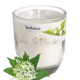 Mua Ly nến thơm tinh dầu Bolsius Lily of the Valley 105g QT024330 - hoa lan chuông