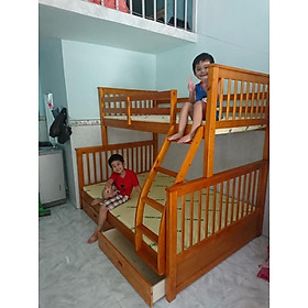 Giường tầng GT128 tiện dụng, tiết kiệm tối đa không gian cho gia đình. (1Kiện)