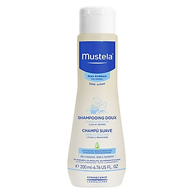 Dầu Gội Cho Trẻ Sơ Sinh Và Em Bé Da Thường Mustela 200ml