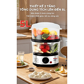 Mua Nồi Hấp Thực Phẩm 2 Tầng MAGIC Korea A-64 Hàng chính hãng