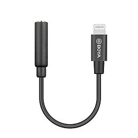 Mua BOYA BY-K3 cap chuyển đổi cổng IOS sang cổng chân tròn 3.5mm(TRRS)  - Hàng chính hãng