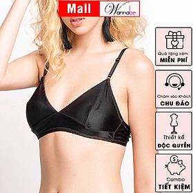Áo ngực WANNABE AN30A áo chíp bralette mỏng, không mút, thun trơn đơn giản, tinh tế, thoải mái vận động, thoáng mát