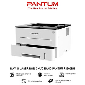 Mua Máy in Laser đơn chức năng PANTUM P3300DN  in qua mạng LAN  đen trắng  tốc độ cao  khổ giấy A4  tự động đảo mặt (Hàng chính hãng)