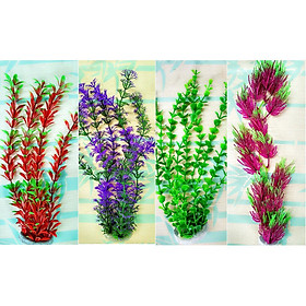 Bộ 3 cây rong trang trí bể cá ( màu ngẫu nhiên)