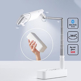 Hình ảnh Đèn Livestream gập gọn thông minh Selfie Stand Box có remote chụp ảnh từ xa xoay gập 360 độ