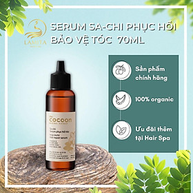 Serum Sa-chi phục hồi tóc Cocoon bảo vệ tối đa khỏi nhiệt và tia UV 70ml Lamita Hair Spa - LS042