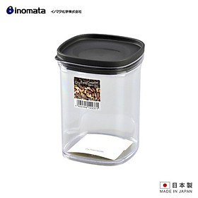 Hộp đựng thực phầm khô Inomata 520ml, nắp mềm dẻo giữ kín & bảo quản thực phẩm an toàn - nội địa Nhật Bản
