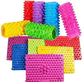 Mua Thảm gai trị liệu cảm giác cho trẻ tự kỷ điều hòa cảm giác trẻ tặng động giảm chú ý trẻ chậm nói ( 40cm x 30cm )