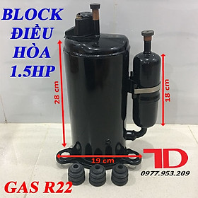 Mua Block Điều Hòa 1.5HP 12000BTU hàng mới bầu bé dành cho GAS R22