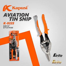 Mua Kéo cắt thạch cao mũi thẳng Kapusi Nhật Bản 10 inch (25cm)  thép CR-V