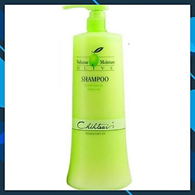 Dầu gội Chihtsai Volume Moisture Olive Shampoo siêu mượt tóc khô 1000ml