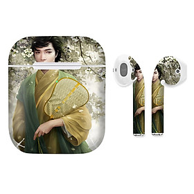 Mua Miếng dán skin chống bẩn cho tai nghe AirPods in hình Hoàng tử Lê Khắc Xương - acp023 (bản không dây 1 và 2)