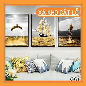Mua SIÊU ĐẸP Tranh Treo Tường Canvas 3 Bức Phong Cách Hiện đại tại Nghệ Thuật việt Siêu rẻ