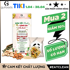 Bánh gạo lứt phủ granola siêu hạt GUfoods - Bữa ăn nhẹ tiện lợi, Giàu dinh dưỡng, Ăn vặt healthy, Nạp nhanh năng lượng, Ăn kiêng, Eat clean, Thuần chay