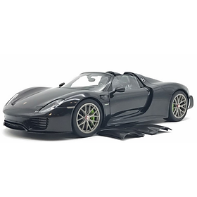 Xe Mô Hình Porsche 918 Spyder Weissach Package 1 18 Autoart - 77928 Đen