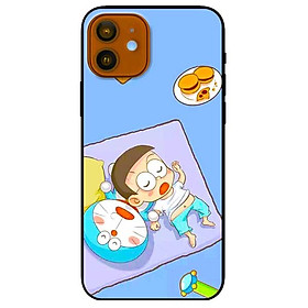 Ốp lưng dành cho Iphone 12 - 12 Pro mẫu Mèo Và Nô Ngủ