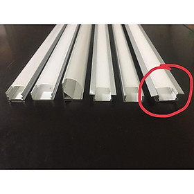 Mua Thanh nhôm U âm định hình UT25-7mm (Ko Led)  Dạng U tai âm. Dùng dây led dán  Led Thanh
