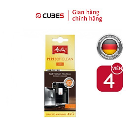 Mua Viên rửa vệ sinh máy pha cà phê Melitta Perfect Cleaner Tabs espresso machine- Hàng nhập khẩu từ Đức