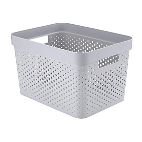 Mua Giỏ đựng đa năng | JYSK Infinity | nhựa | trắng/xám | nhiều kích thước