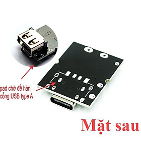 Mua Mạch tăng áp tích hợp sạc xả cổng Type-C 5v 2A - dùng cho pin 18650 - lion - lithium 3.7v (Mạch Chế Sạc)