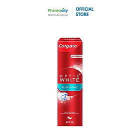 Kem đánh răng trắng sáng Colgate Optic White Plus Shine 100g