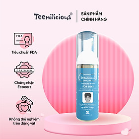 Dung Dịch Vệ Sinh Nam Giúp Khử Mùi Hôi, Dưỡng Ẩm, Làm Sạch Dịu Da 50ml - Teenilicious Intimate Wash For Boys