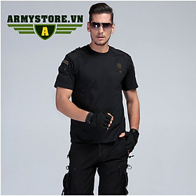 Áo thun lính, áo thun nam, Áo phông nam cộc tay thời trang lính Army ARM-816
