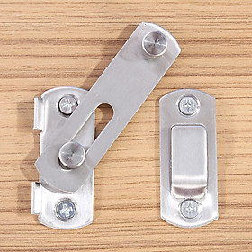 Mua Chốt khóa cài cửa an toàn chất liệu thép không gỉ cao cấp tiện dụng NOVOSOM (then cài inox)