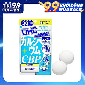 Viên uống Bổ sung Canxi DHC Calcium + CBP 30 Ngày