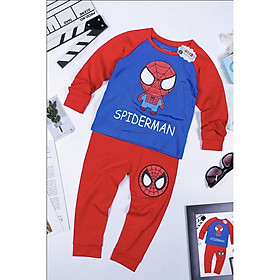 Bộ Người nhện dài tay Hình ChiBi ngộ nghĩnh dễ thương cho bé