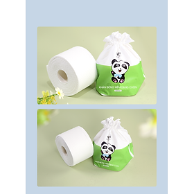 Khăn cotton chăm sóc da mặt dùng 1 lần dạng cuộn 60 tờ