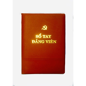 Sổ bìa da ghi chép Đảng viên 16x21cm