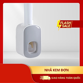 Kệ Cài Bàn Chải Đánh Răng Kèm Cốc - Giá Úp Cốc Dán Tường Có Thanh Treo Khăn Đa Năng - Kệ Để Đồ Nhà Tắm Tiện Lợi