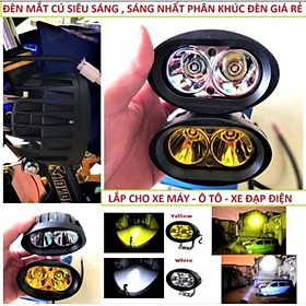 1 CÁI ĐÈN TRỢ SÁNG L2 SIÊU SÁNG LẮP XE MÁY ÔTÔ XE ĐIỆN
