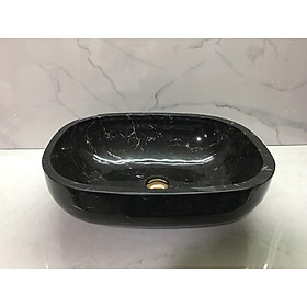 Mua LAVABO ĐẶT BÀN ĐÁ NỔI ĐEN VÂN TRẮNG SANG CHẢNH