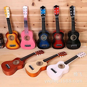 Mua (có sẵn) ĐÀN UKULELE DÂY THÉP 58CM PHỐI MÀU CÁ TÍNH mã số sku YC9477 ( hàng sẵn