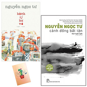 [Download Sách] Combo Hành Lý Hư Vô và Cánh Đồng Bất Tận ( Tặng Kèm Sổ Tay Xương Rồng )