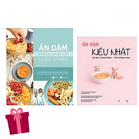 Hình ảnh sách Combo Ăn dặm kiểu Nhật, Ăn dặm không phải cuộc chiến (Kèm thực đơn và hướng dẫn ăn dặm trong nội dung sách)