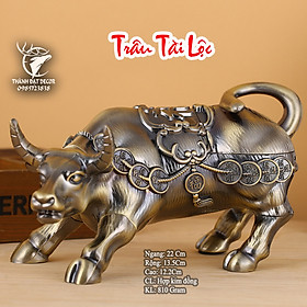 Mua Gạt tàn để bàn hình con mèo may mắn   long quy   con trâu bằng hợp kim