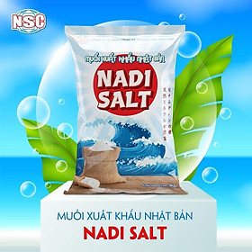 Muối biển tinh khiết xuất khẩu Nhật Bản NadiSalt 1kg
