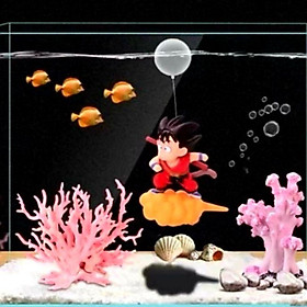 Mô hình Songoku - Trang trí bể cá sống động - Mr Fish