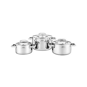 Mua Bộ nồi inox liền khối Elmich Trimax ECO EL-8000 size 16  18  22cm