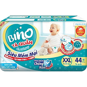 Tã quần Bino Kháng khuẩn Size XXL44 (15-25kg)