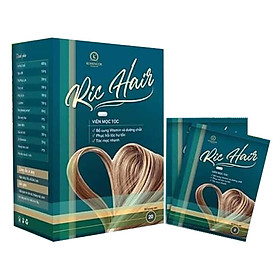 Viên uống kích thích mọc tóc, ngăn rụng tóc Ric Hair Kohinoor - Tặng Kèm Cột Tóc Tai Thỏ Màu Ngẫu Nhiên