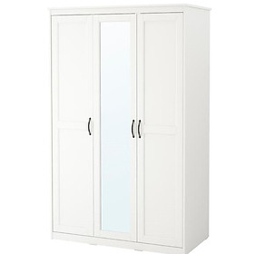 Mua SENGE  Tủ quần áo tân cổ điển kèm gương  Phong cách Bắc Âu  122x60x190cm