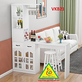 Mua Quầy bar mini kết hợp tủ rượu VKB21 ( không kèm ghế) - Nội thất lắp ráp Viendong Adv